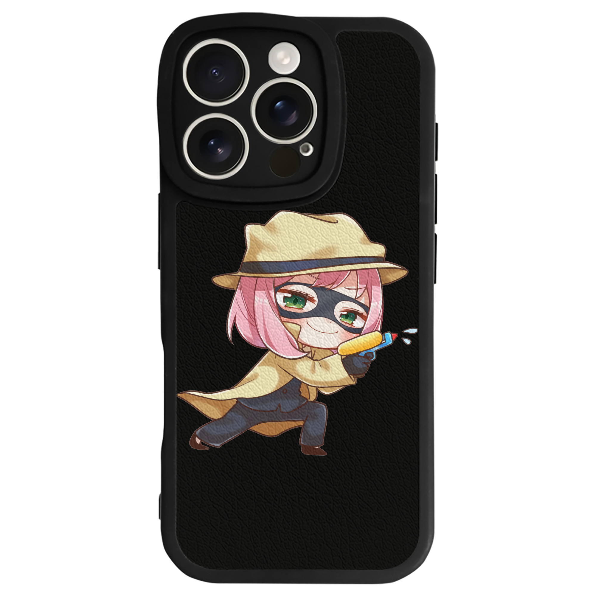 （画像用） SPY×FAMILY间谍家家酒 【iPhone 16シリーズ対応】シリコンスマホケース（レザー調） 材質：シリコン
